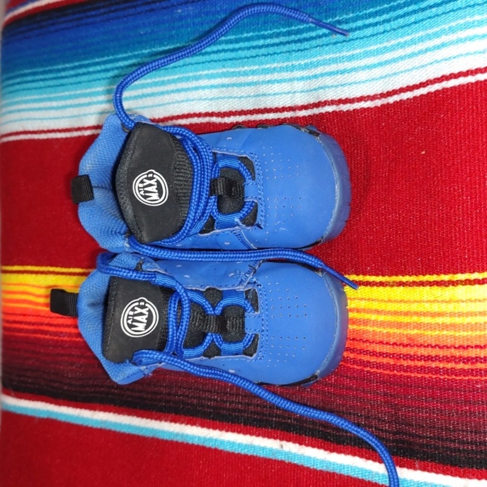 Nike Air Max 2 Royal Blue Charles Barkley Basketball Sneakers Toddler's US 4C